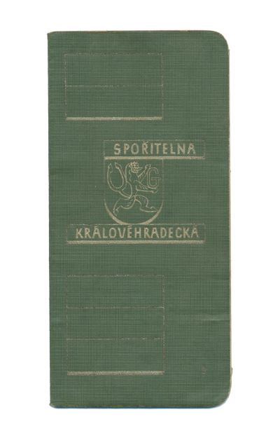 сберегательная книжка Hradec Králové - синяя