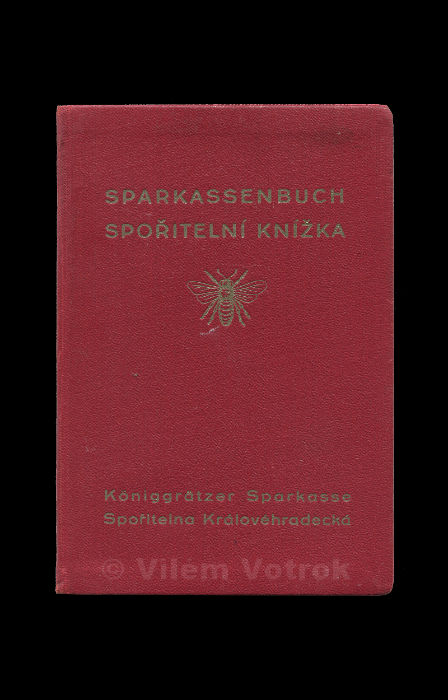 Königgrätzer Sparkasse Sparkassnbuch 617