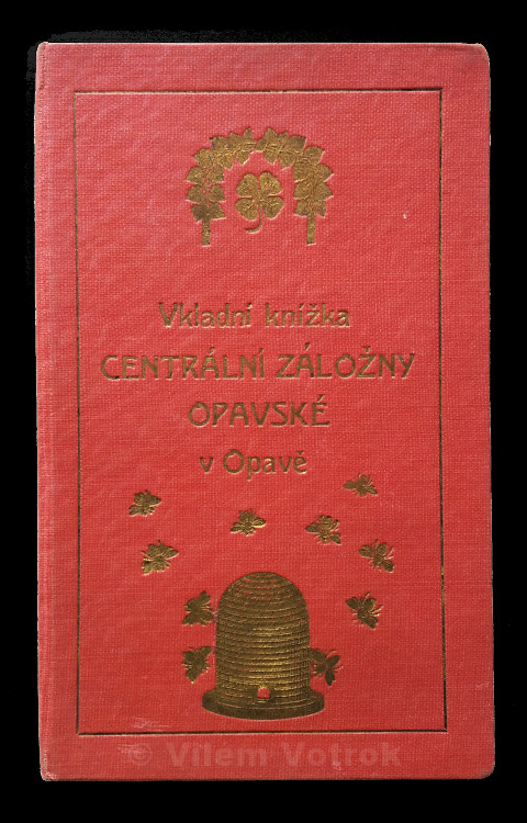 Zentralvorschusskasse in Troppau Sparkassenbuch 1486