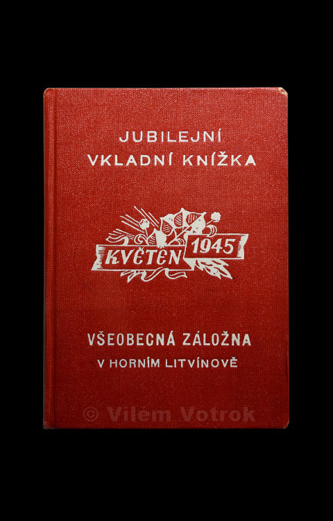 Credit union in Horní Litvínov Savingsbook 1582