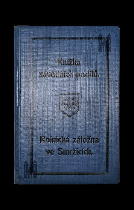 Farmer credit union in Smrzice sharholder book 1099